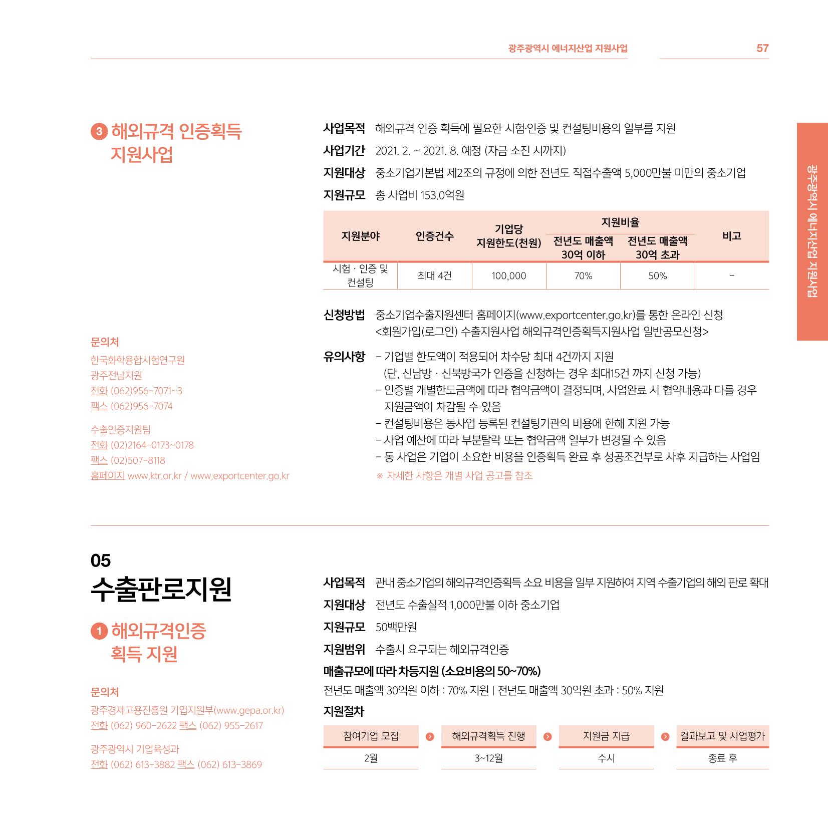 광주광역시 국가혁신클러스터 투자유치 가이드북 57페이지