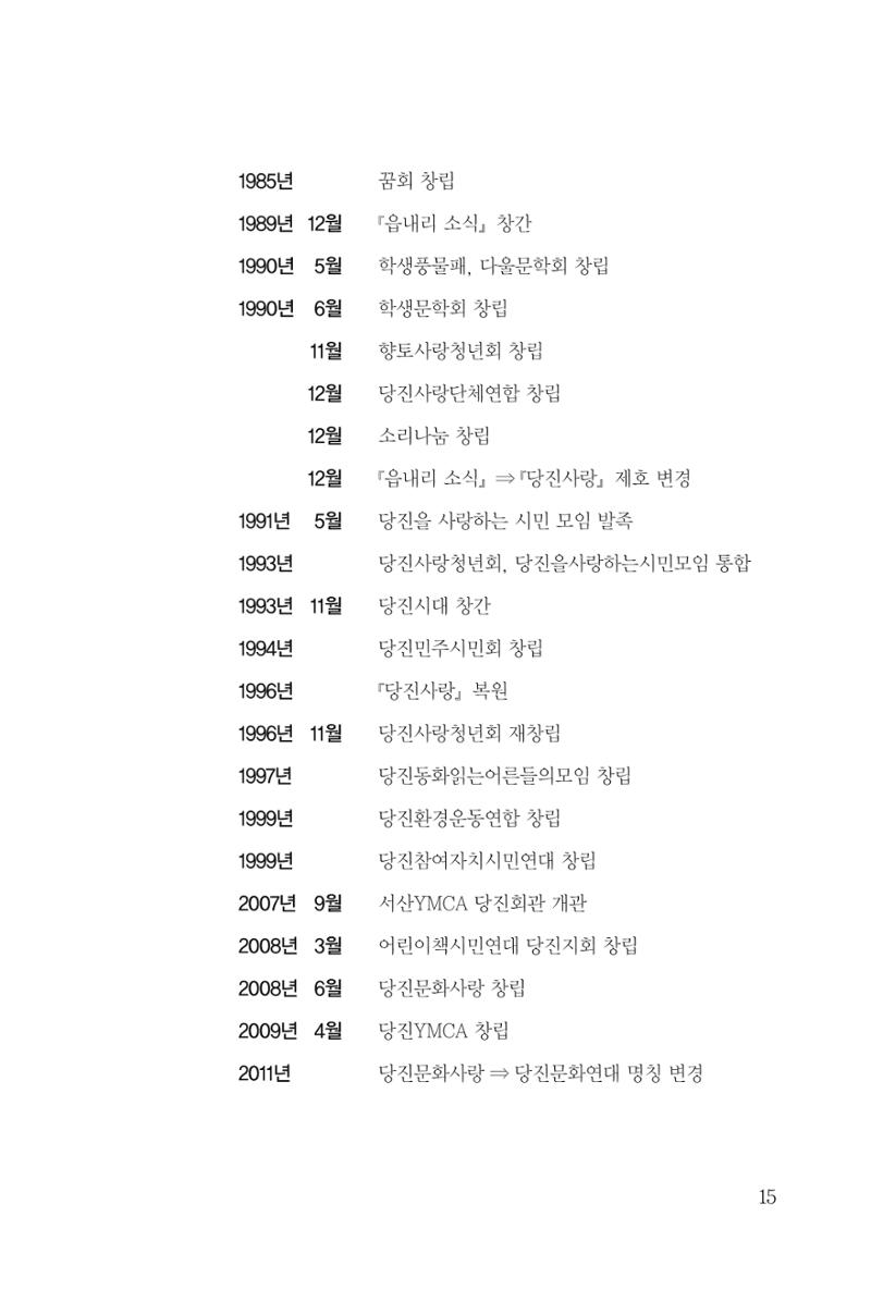 당진문화운동사 15페이지