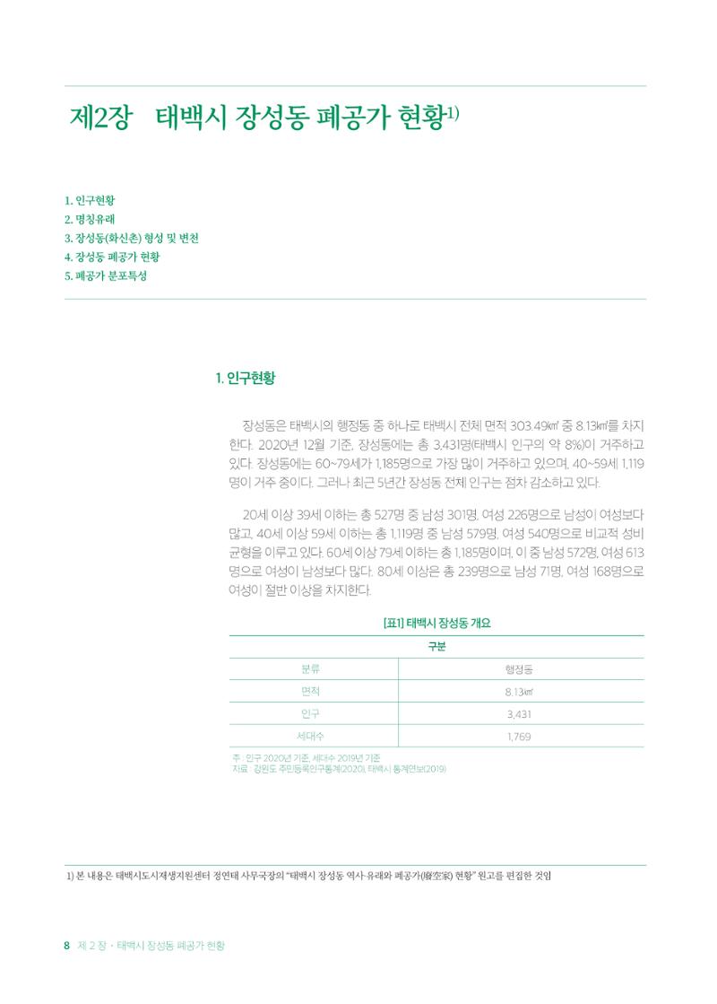2021 탄광지역 융·복합 연구 사례집 10페이지