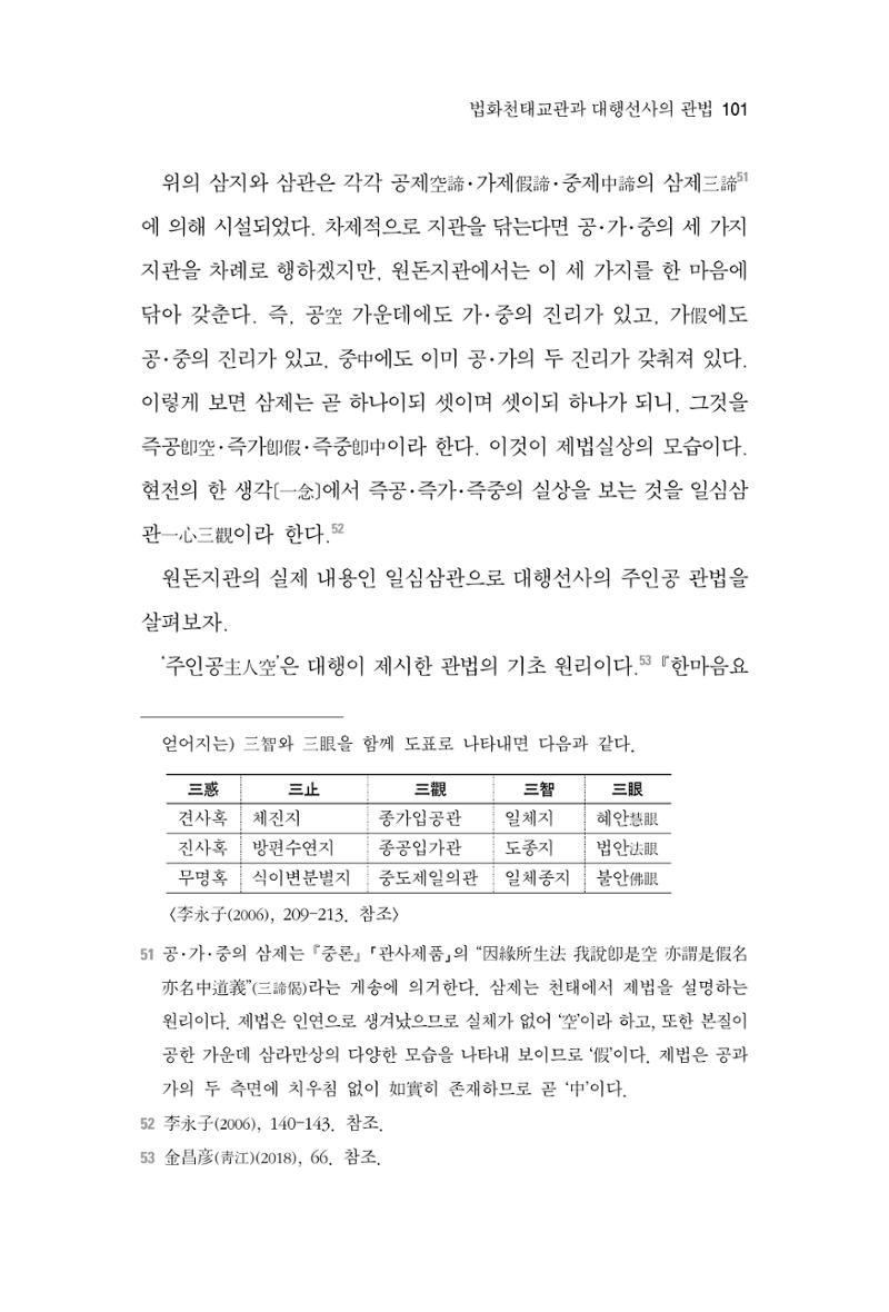 한마음연구 3집  101페이지
