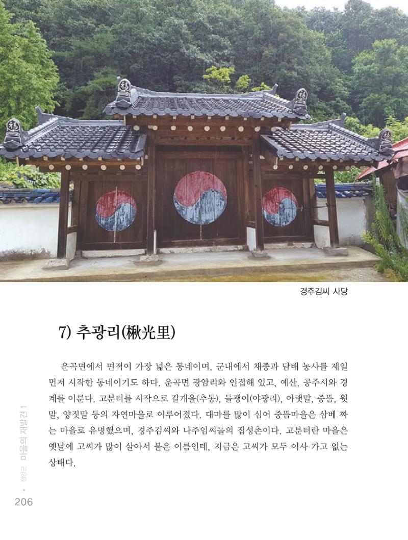청양군 마을의 재발견1 208페이지