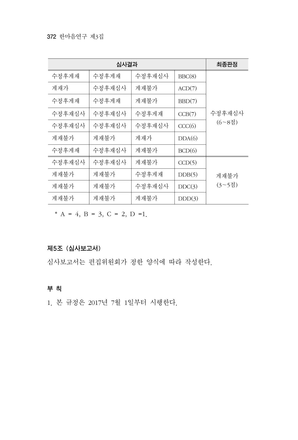 한마음연구 3집  372페이지