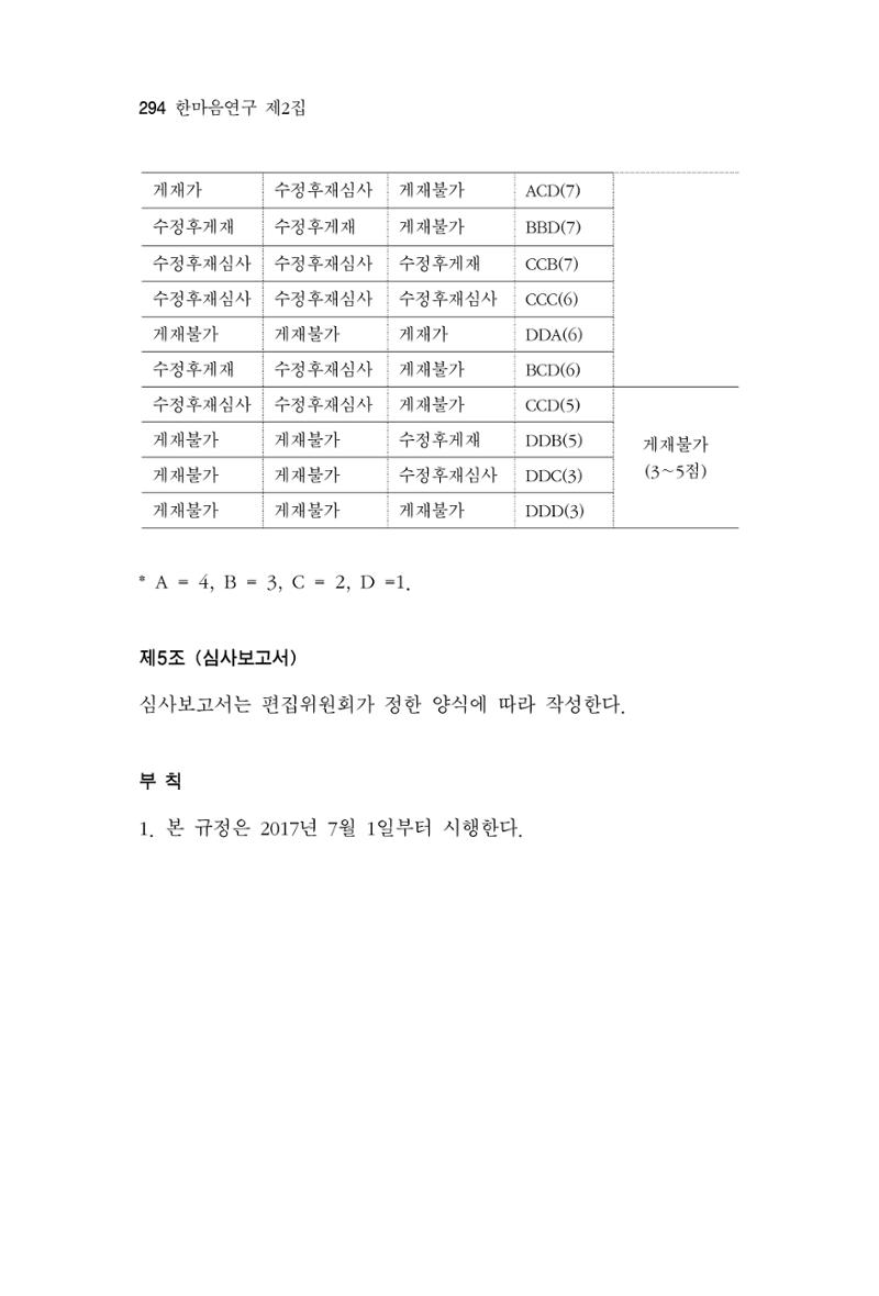 한마음연구 2집  294페이지