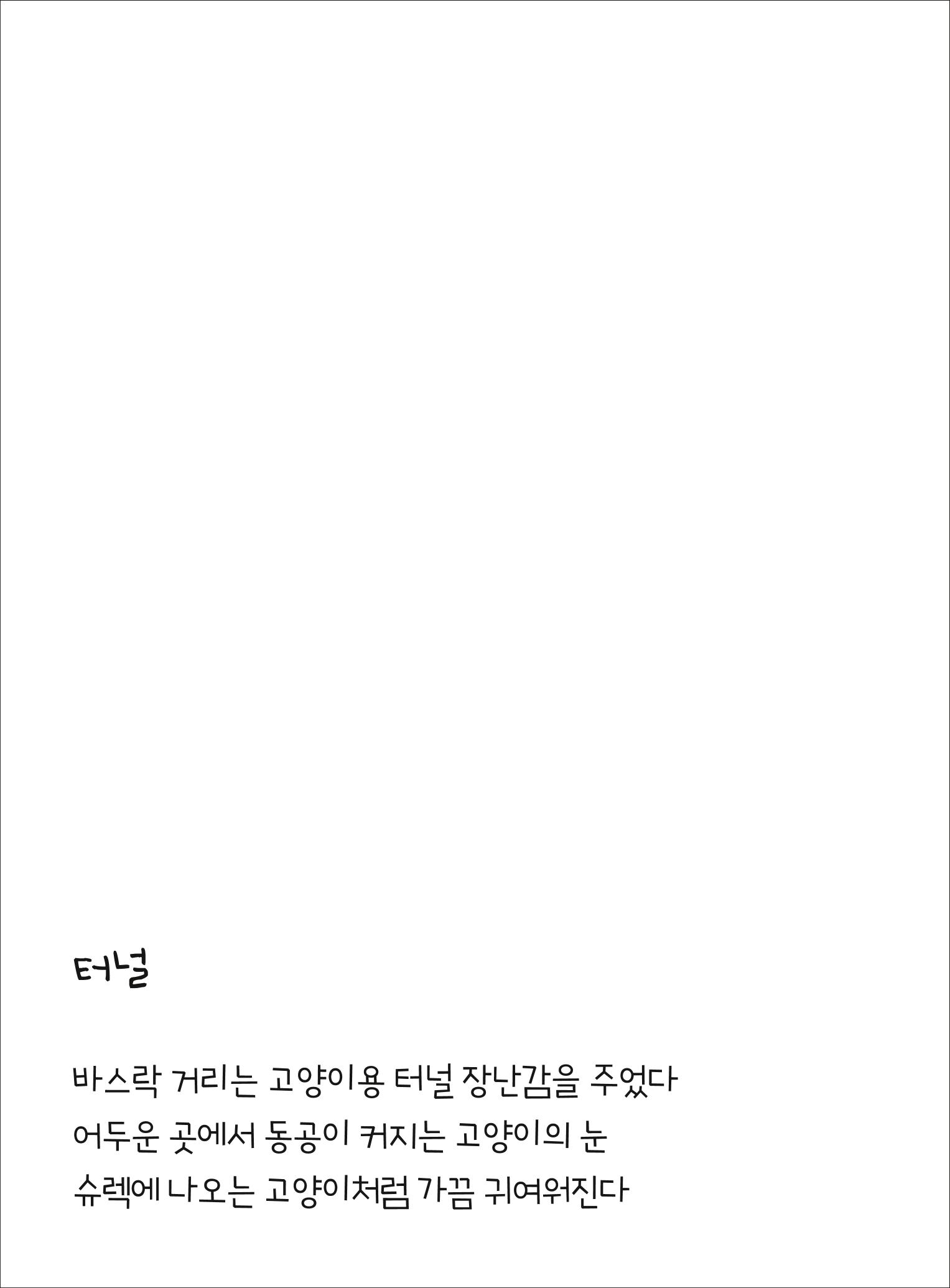 못생긴 고양이 아띠_동물친구 20페이지