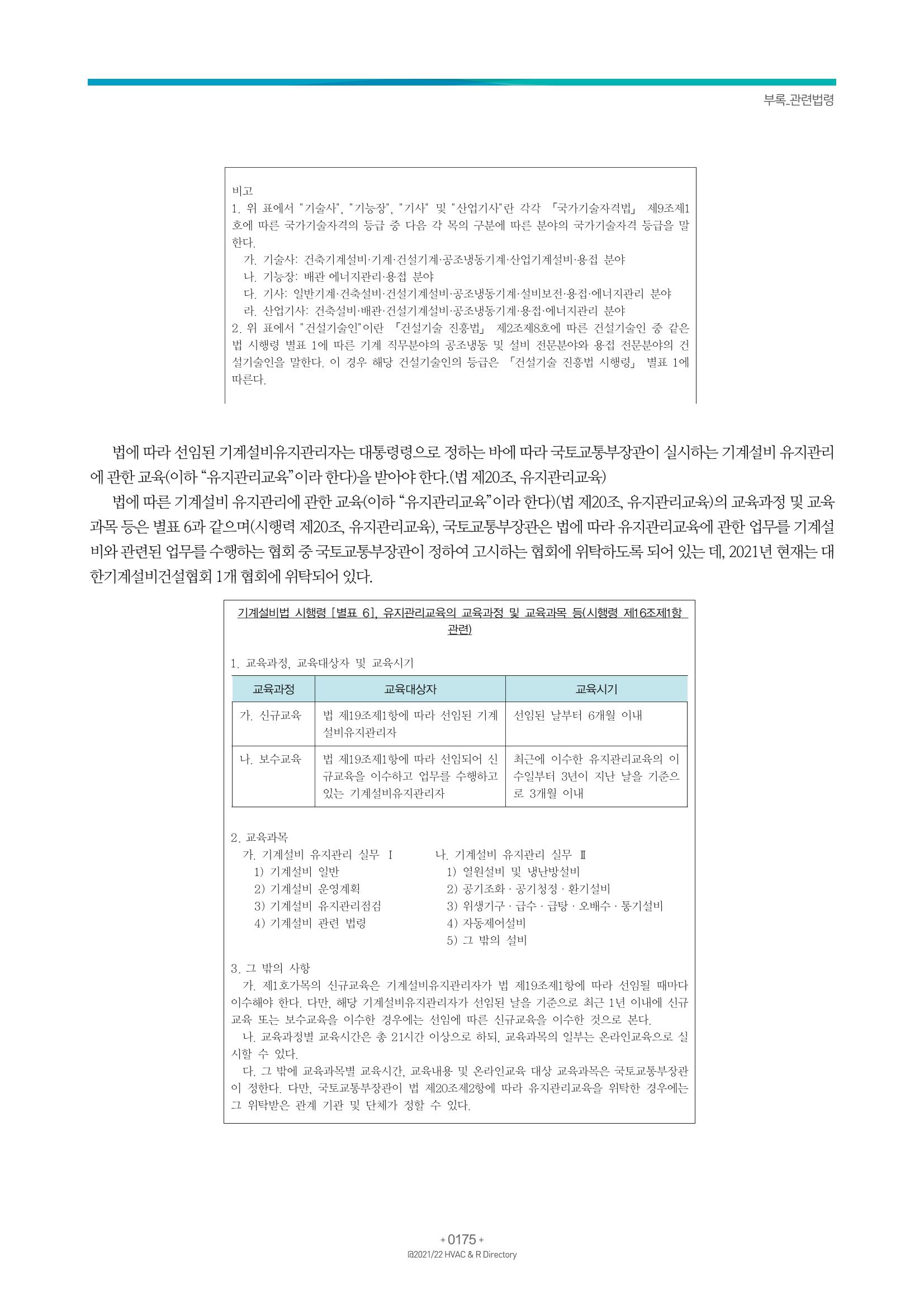 2021/22 한국냉난방공조총람 177페이지
