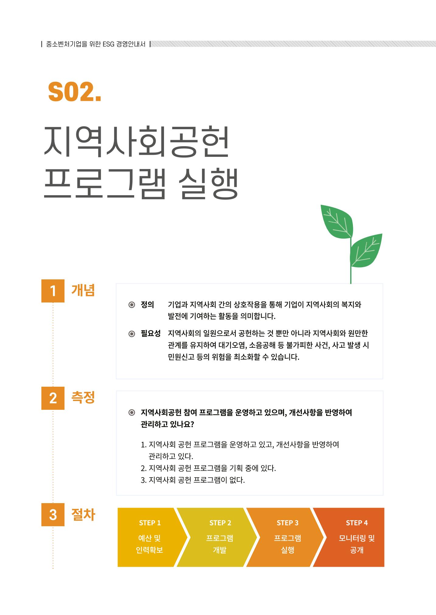 2021.12.10. 중소벤처기업진흥공단 ESG경영안내서(솔루션편) 40페이지