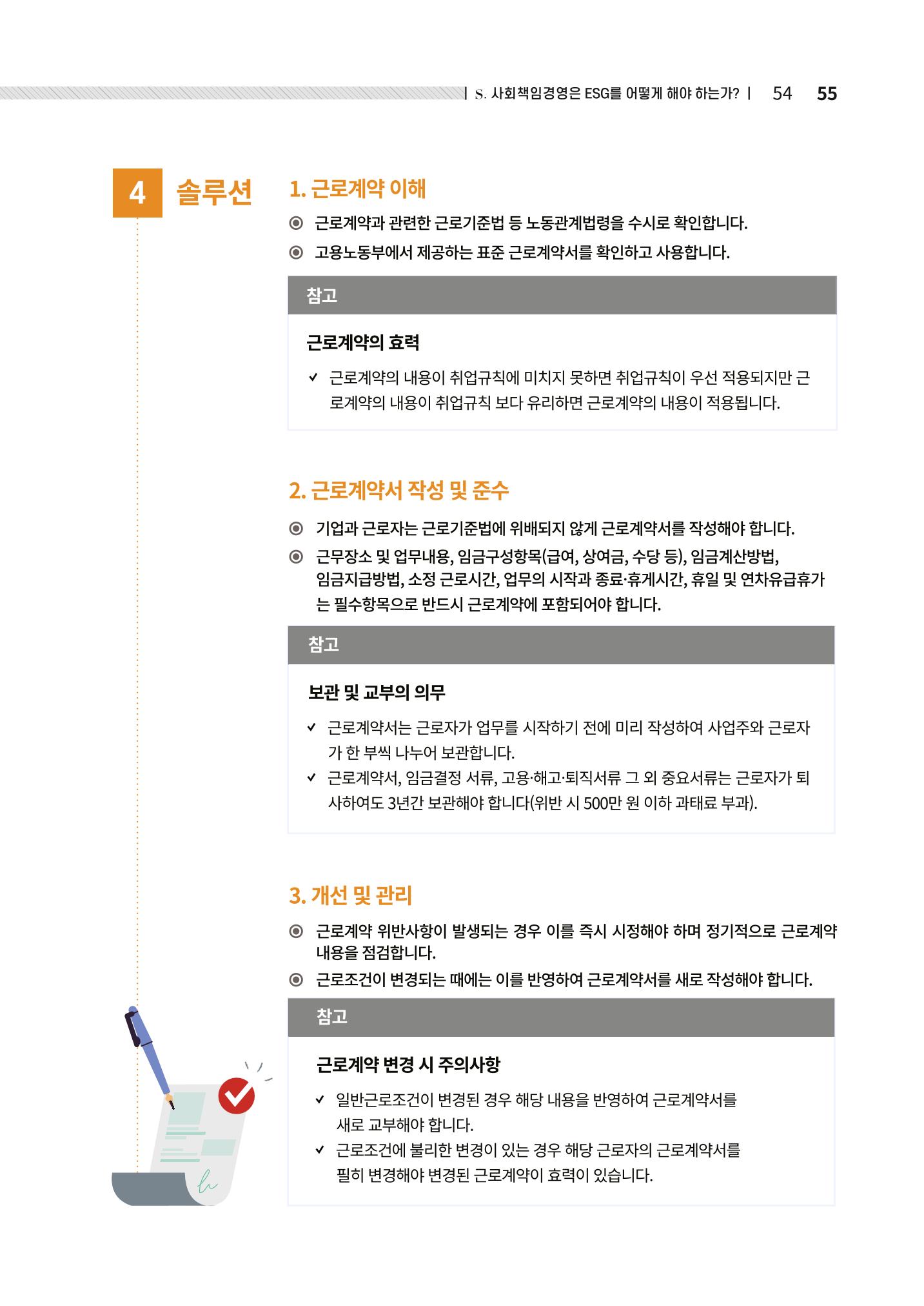 2021.12.10. 중소벤처기업진흥공단 ESG경영안내서(솔루션편) 55페이지