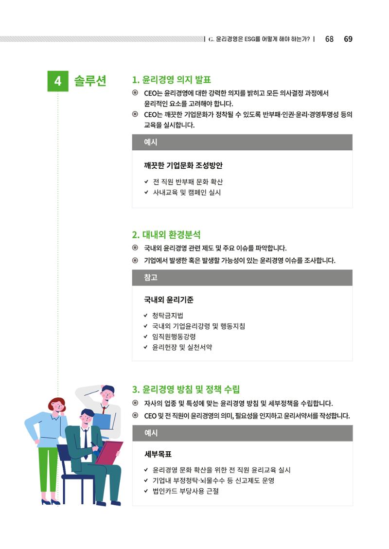 2021.12.10. 중소벤처기업진흥공단 ESG경영안내서(솔루션편) 69페이지