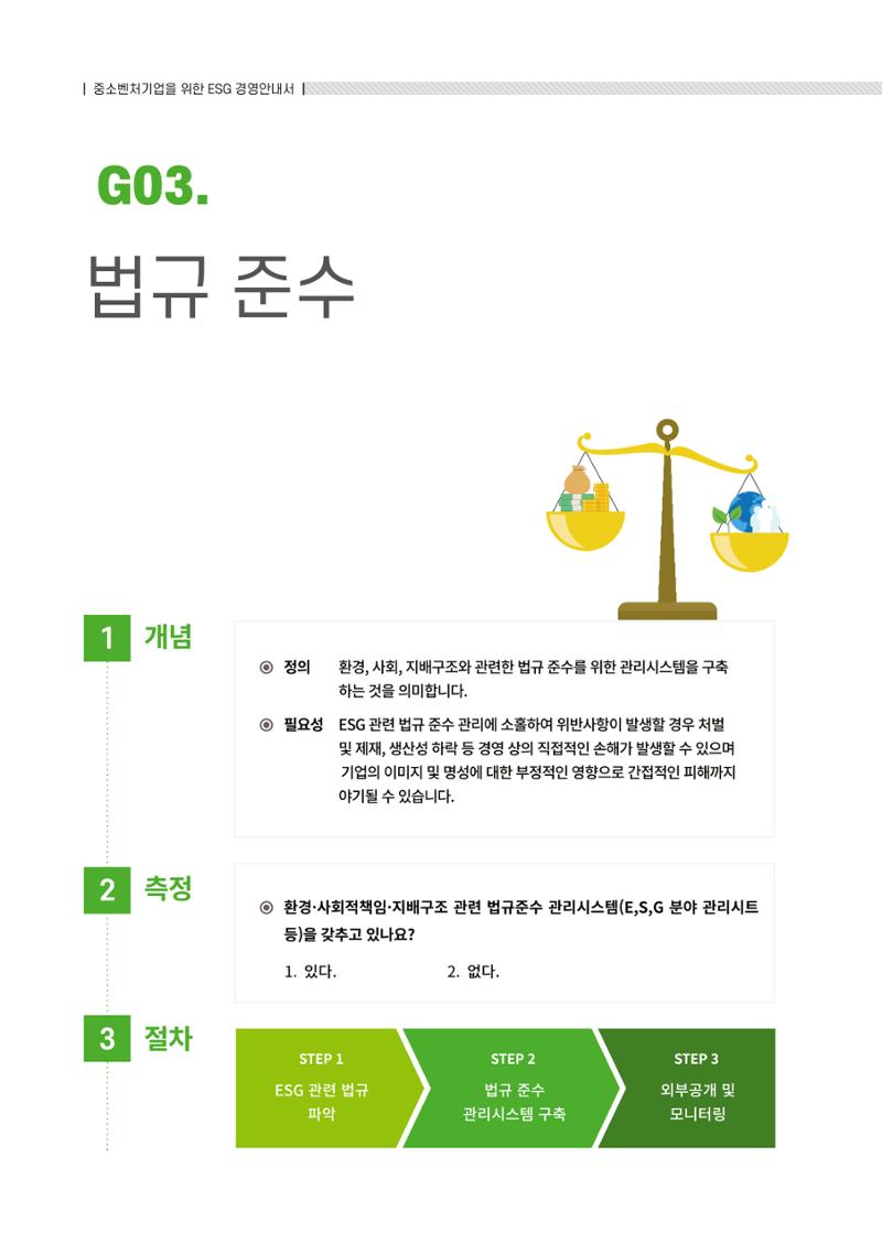 2021.12.10. 중소벤처기업진흥공단 ESG경영안내서(솔루션편) 76페이지
