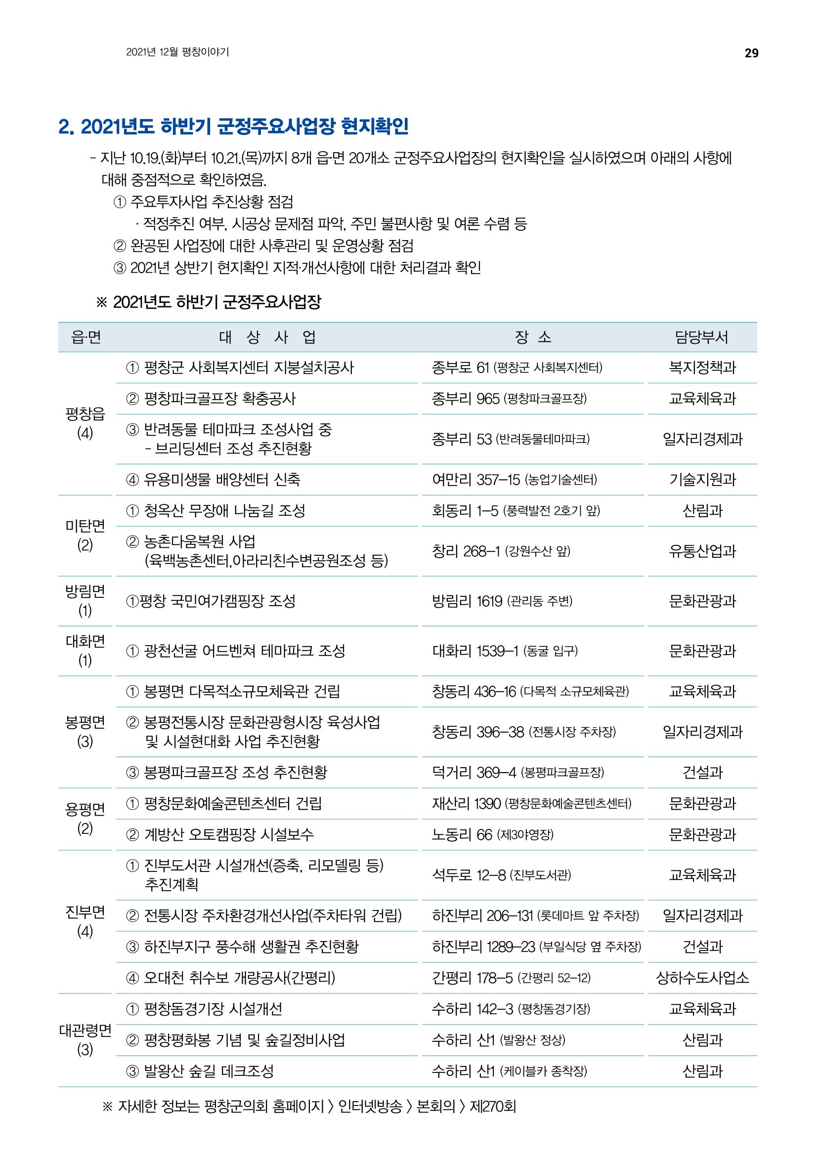 평창이야기 12월호 29페이지
