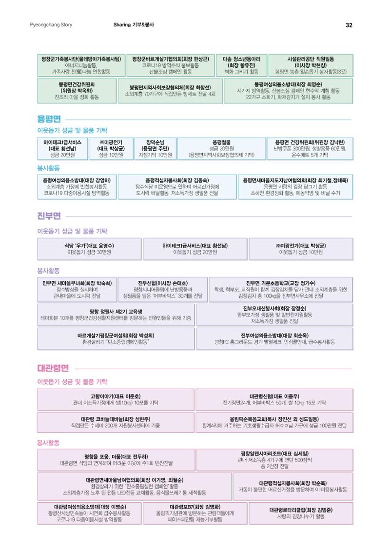 평창이야기 12월호 32페이지