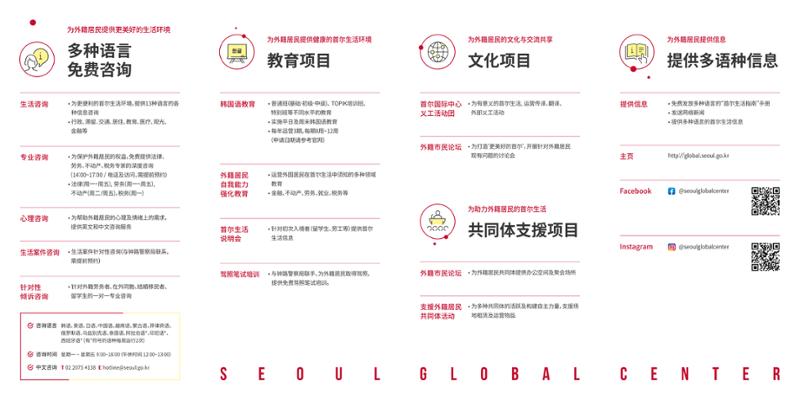 首尔市外籍居民支援机关 首尔国际中心 2페이지