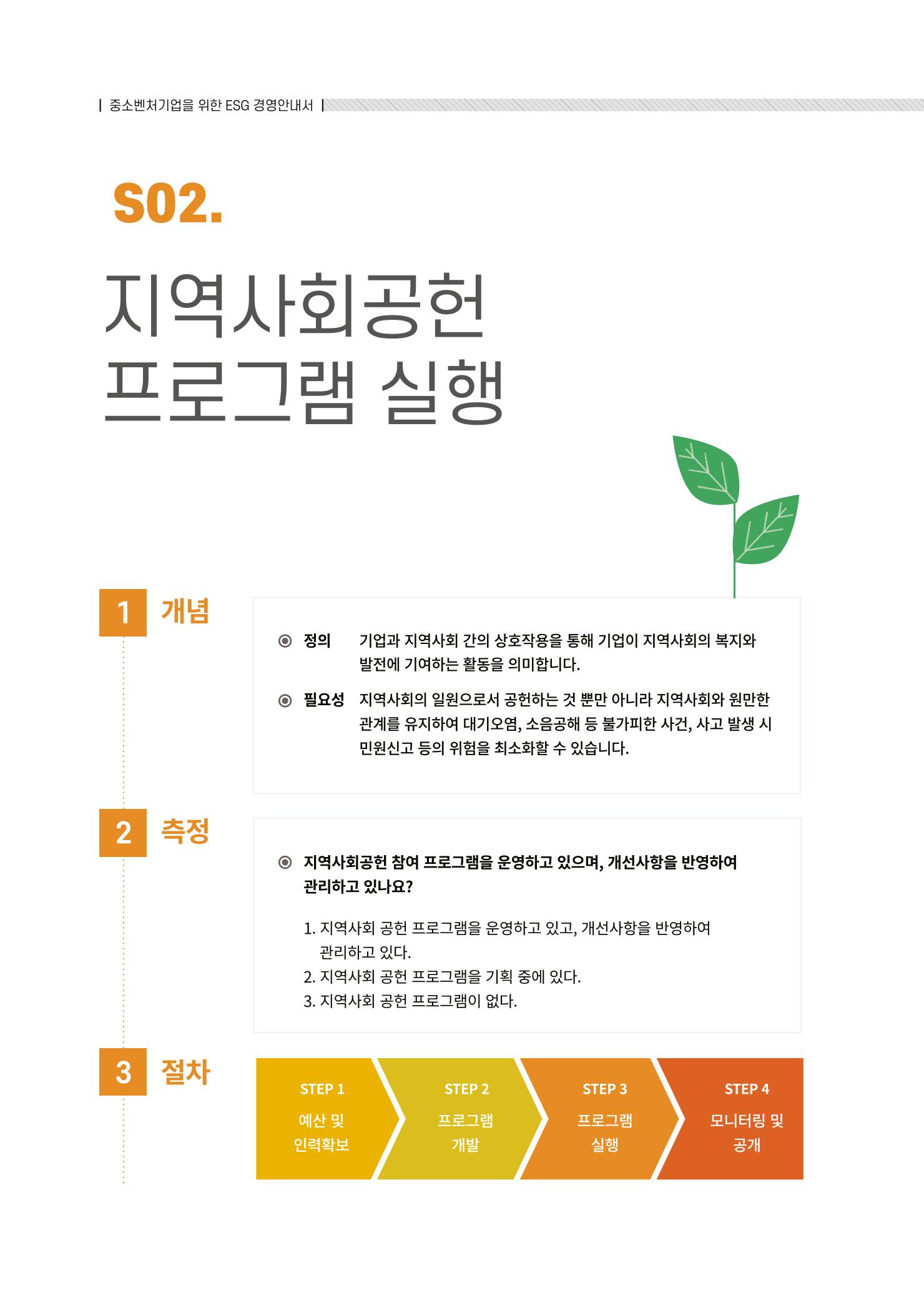 중소벤처기업진흥공단 ESG경영안내서 솔루션편 40페이지