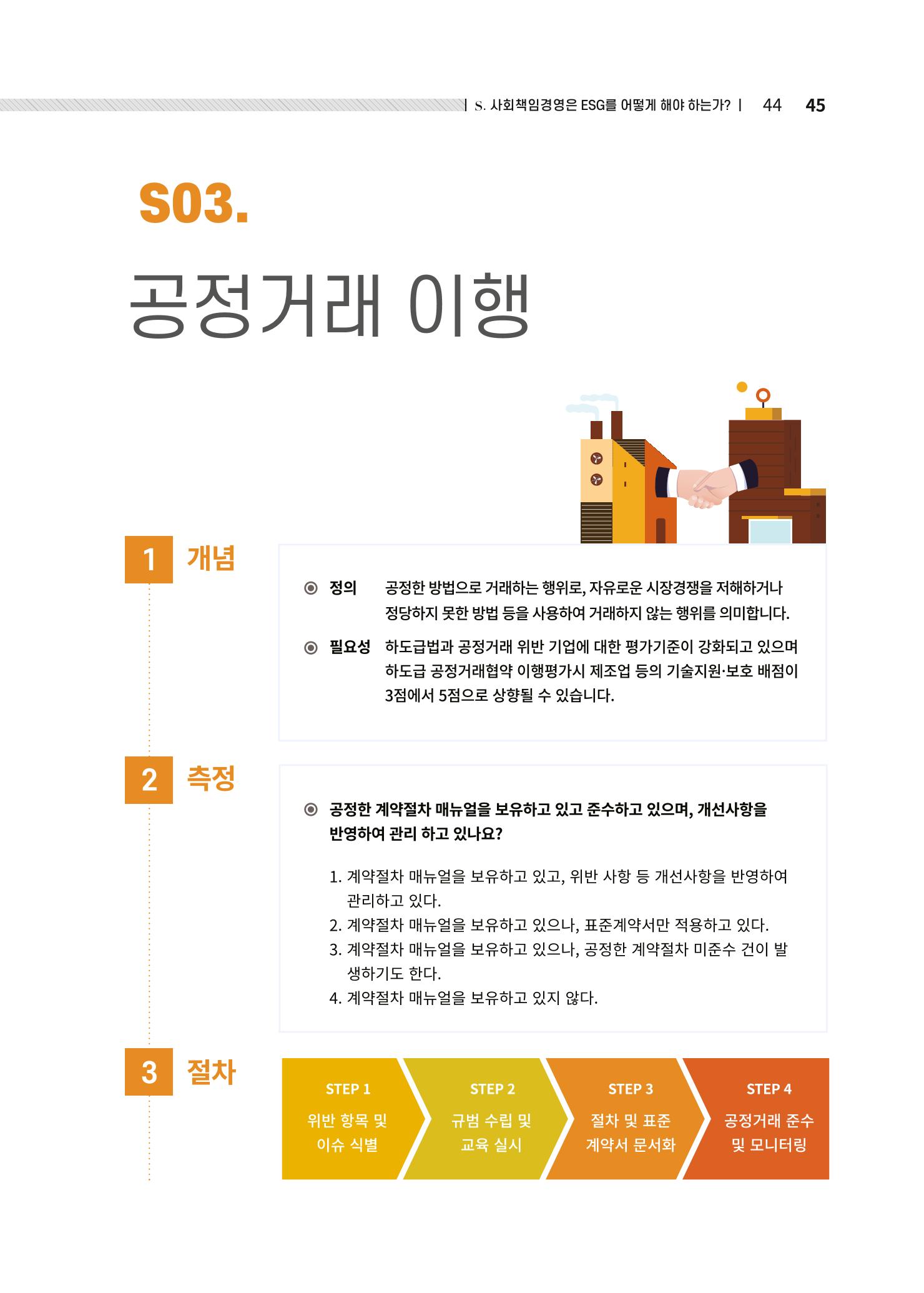 중소벤처기업진흥공단 ESG경영안내서 솔루션편 45페이지