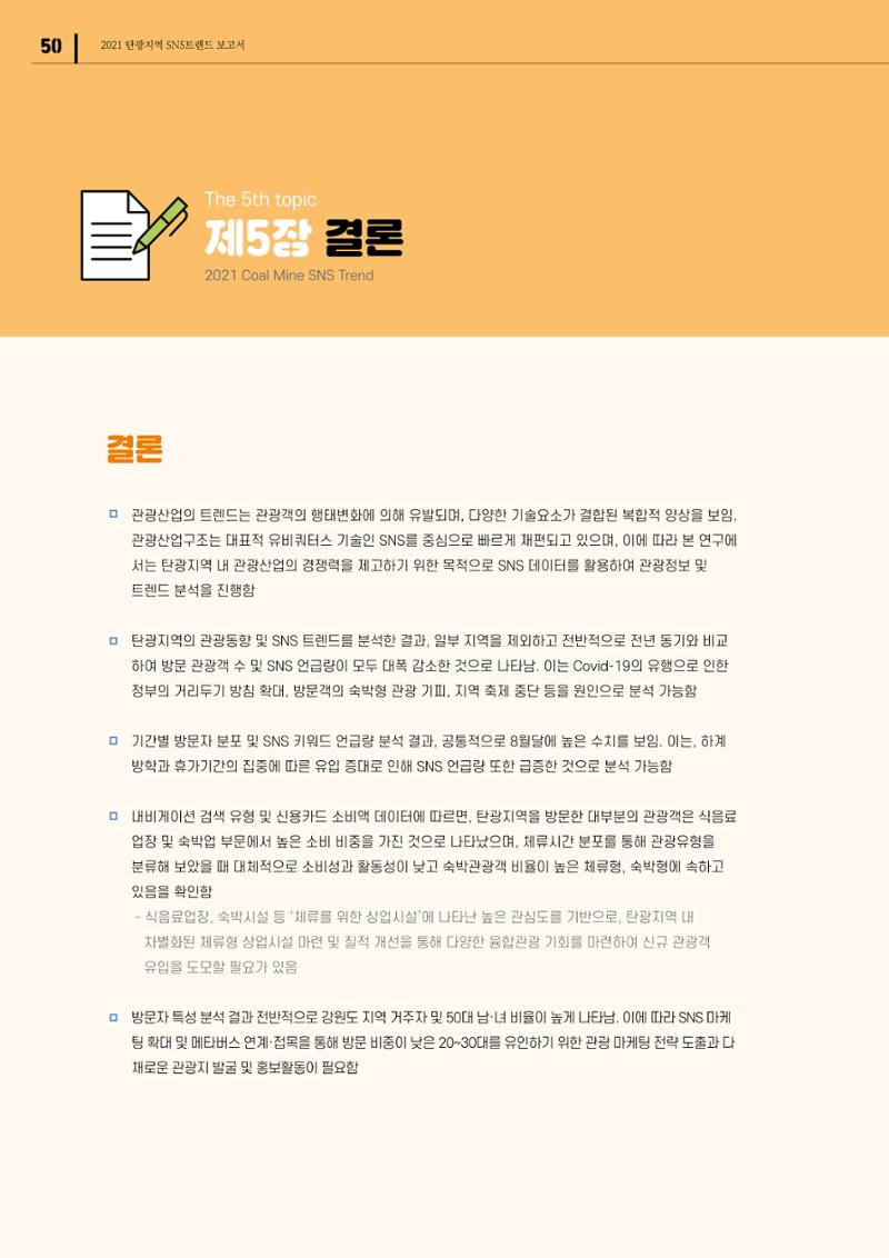 2021 탄광지역 SNS 트렌드 보고서 52페이지