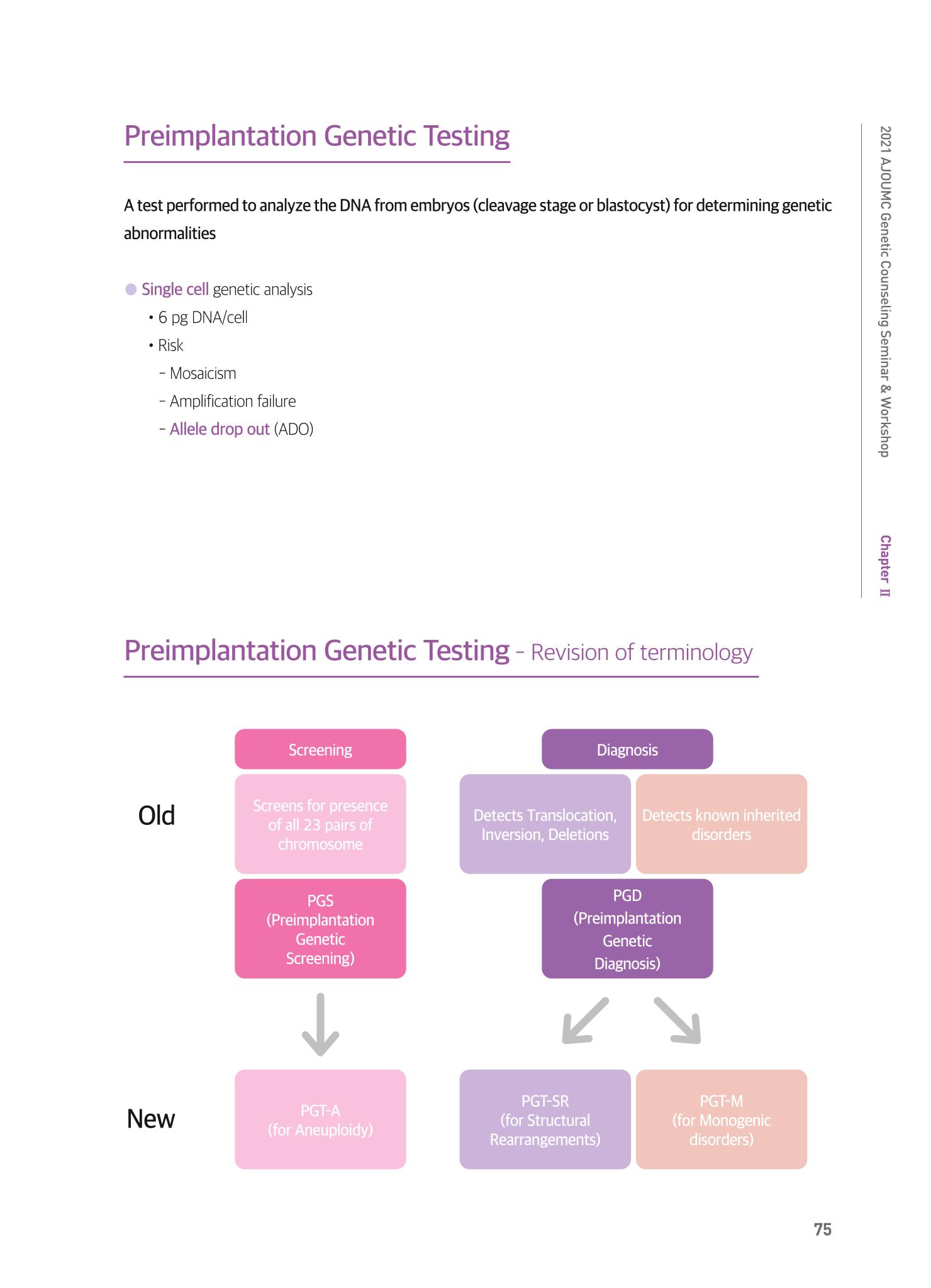 2021 AJOUMC Genetic Counseling Seminar & Workshop 75페이지
