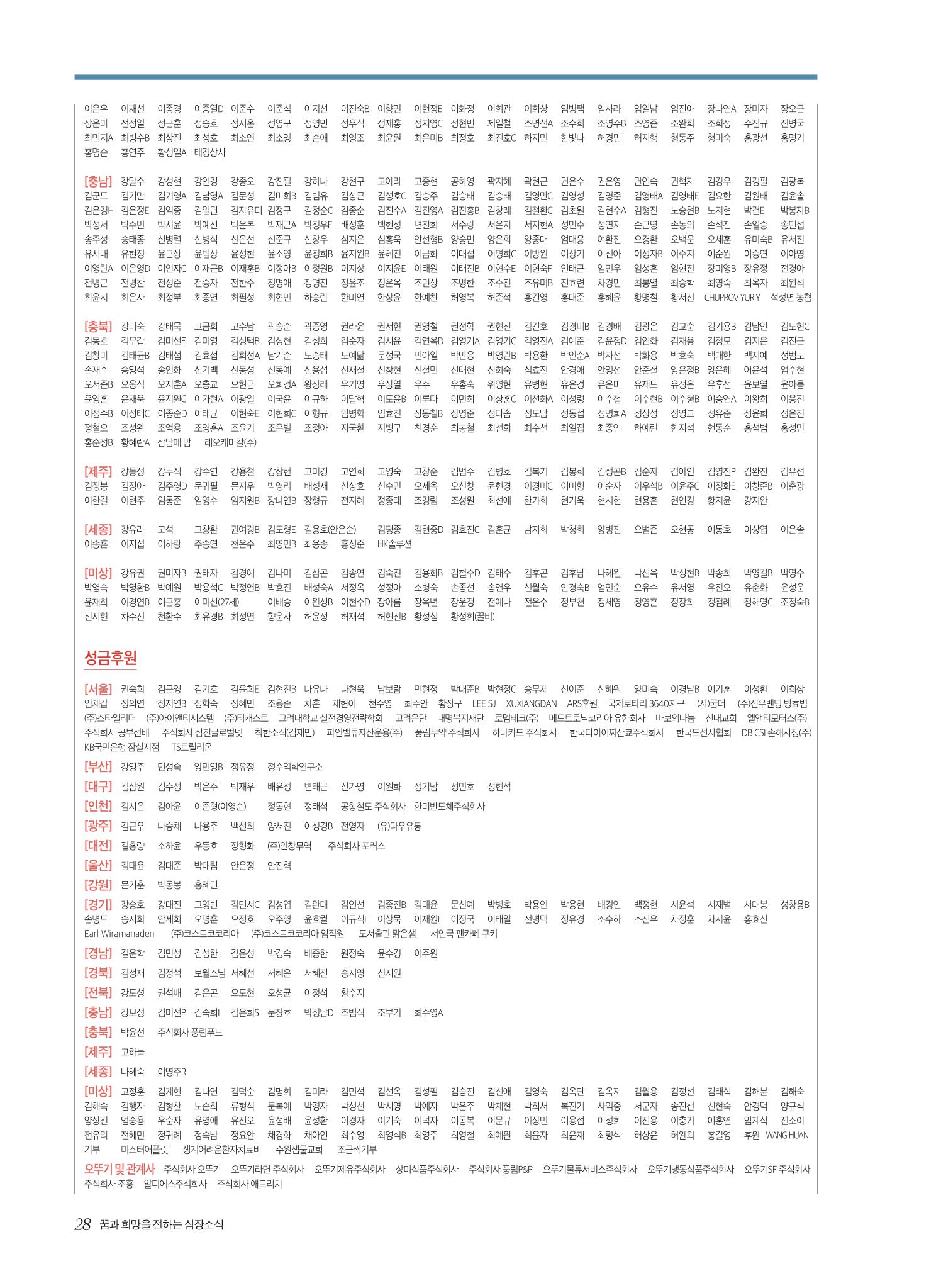 2021 심장소식 겨울호 132호 28페이지
