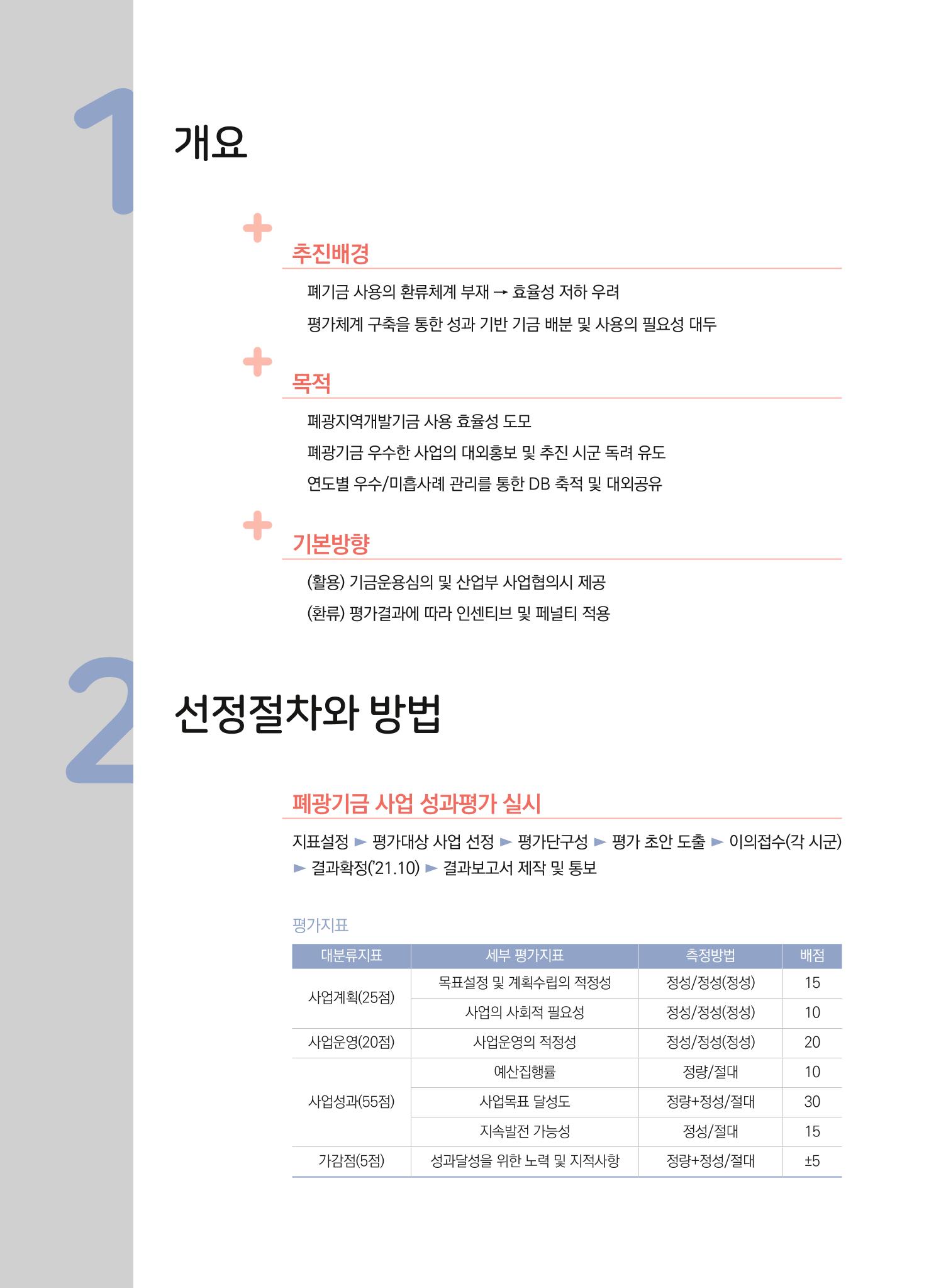 2021 폐광기금 사업 평가사례집(완) 9페이지