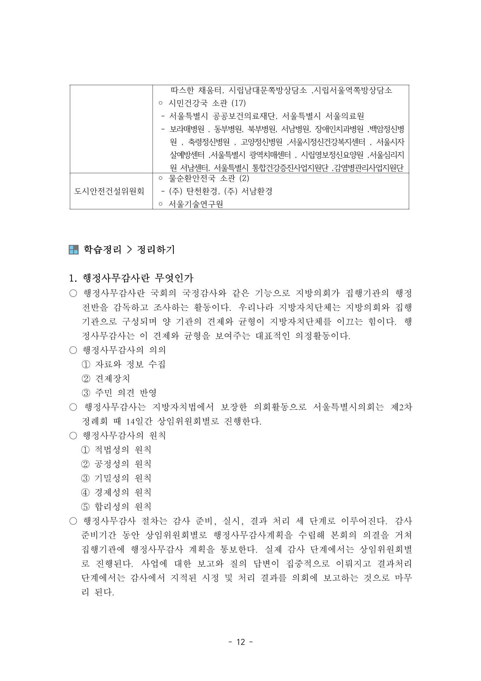 행감 1_행정사무감사란 무엇인가 12페이지