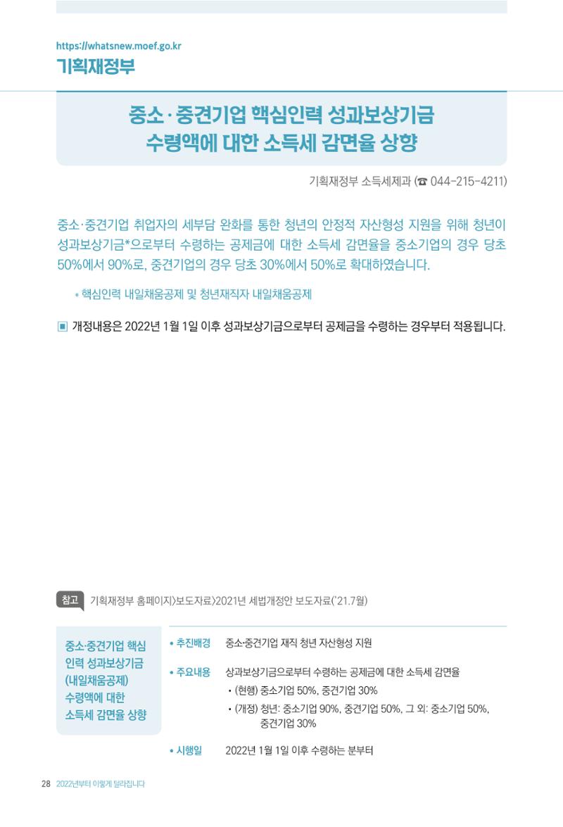 2022년부터 이렇게 달라집니다. 66페이지