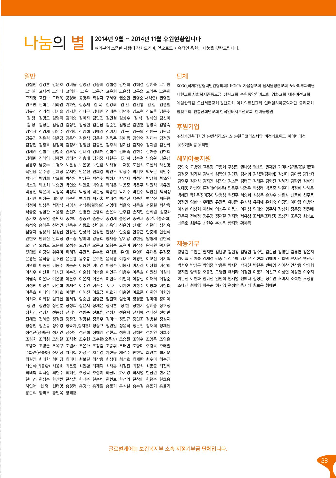 글로벌케어소식지 59호 23페이지