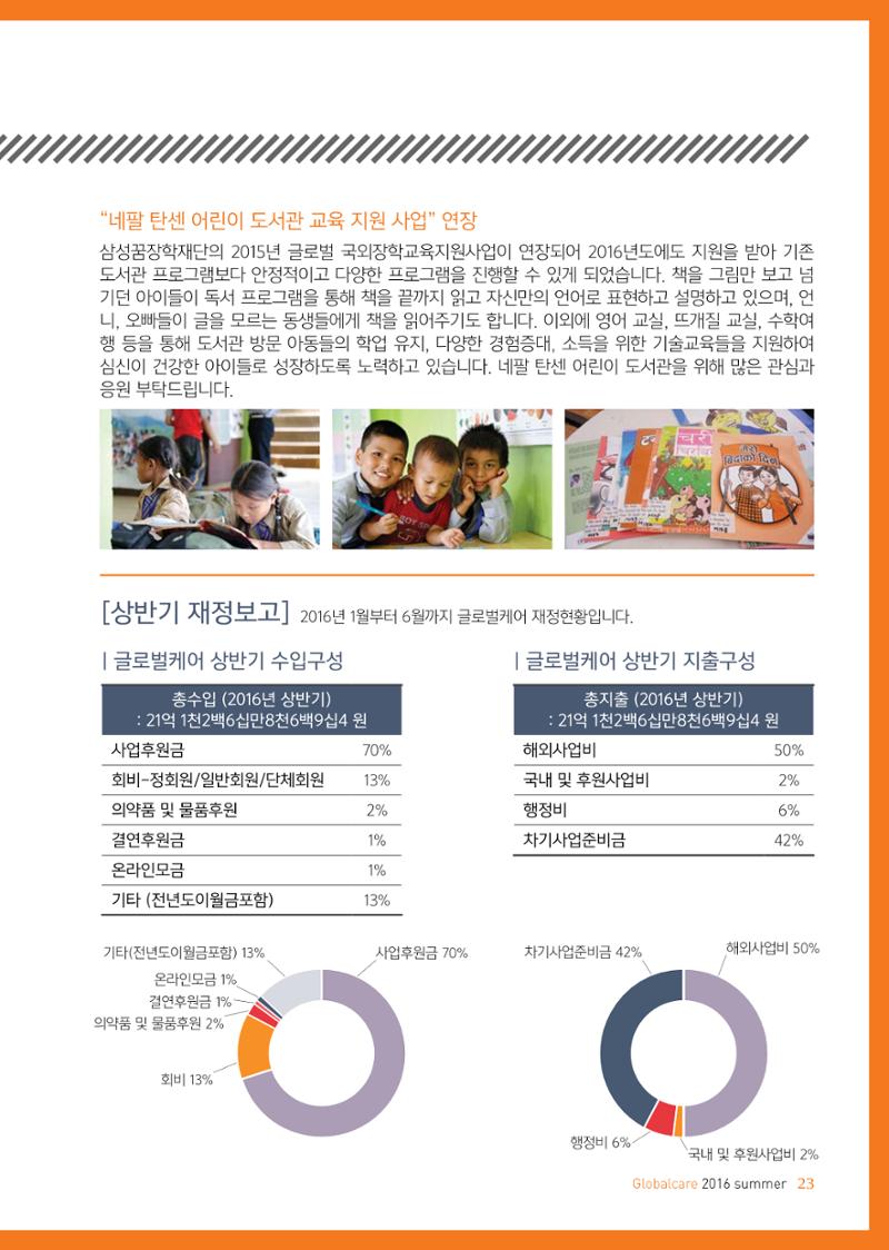 글로벌케어소식지 64호 23페이지