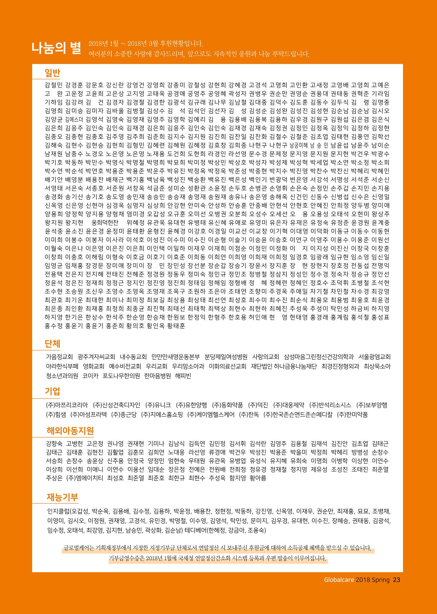 글로벌케어소식지 68호 23페이지