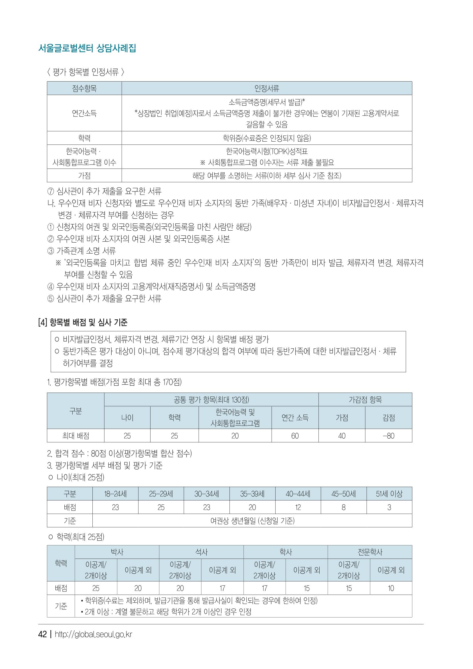2021 서울글로벌센터 상담사례집 44페이지