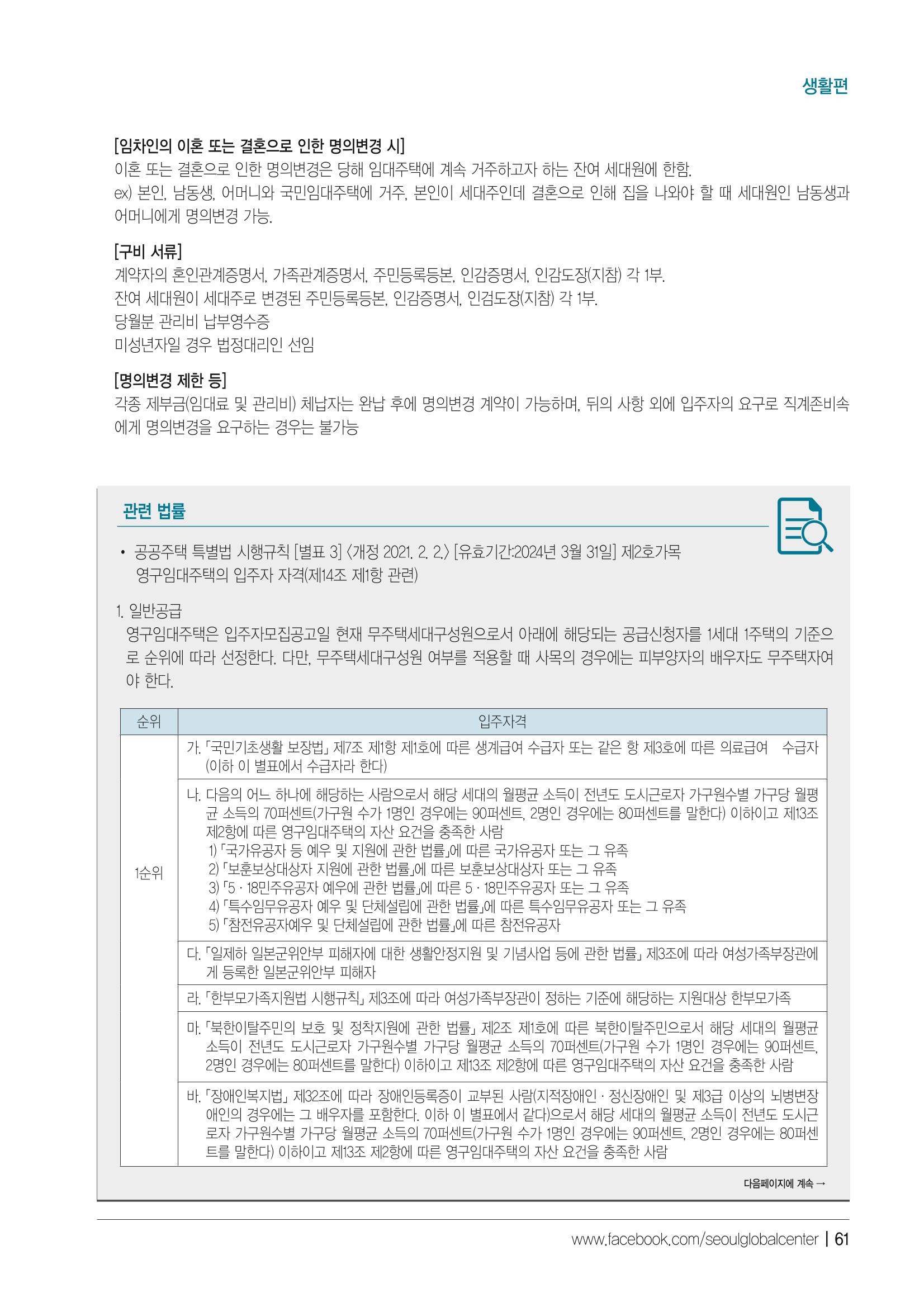 2021 서울글로벌센터 상담사례집 63페이지