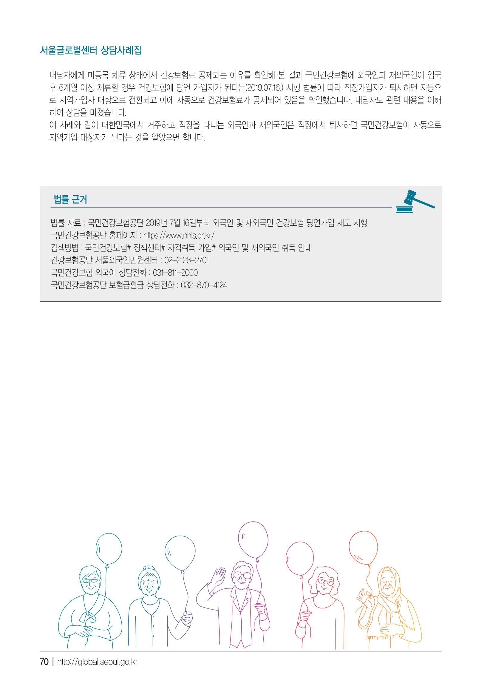 2021 서울글로벌센터 상담사례집 72페이지