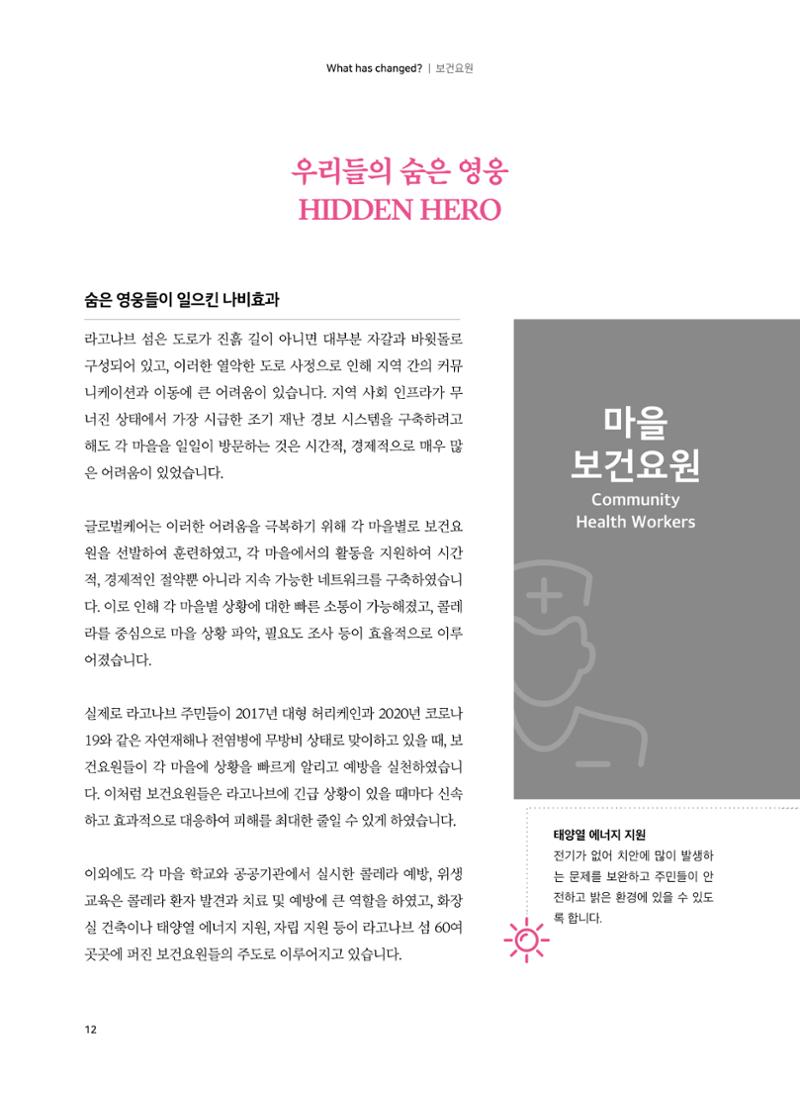 아이티 라고나브섬 재난위험경감사업 성과보고  12페이지