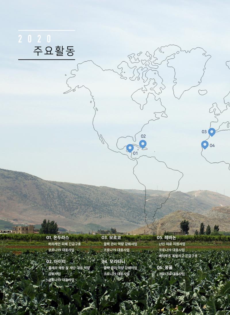 글로벌케어2020년 연차보고서 6페이지