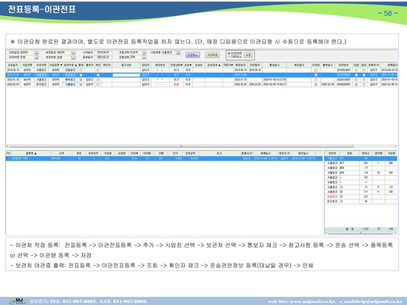OneStop ERP 메뉴얼 57페이지