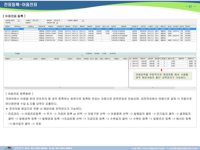 OneStop ERP 메뉴얼 62페이지