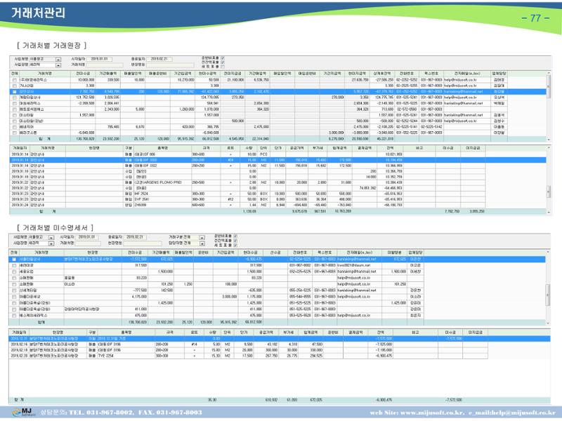 OneStop ERP 메뉴얼 79페이지