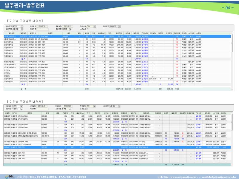 OneStop ERP 메뉴얼 96페이지
