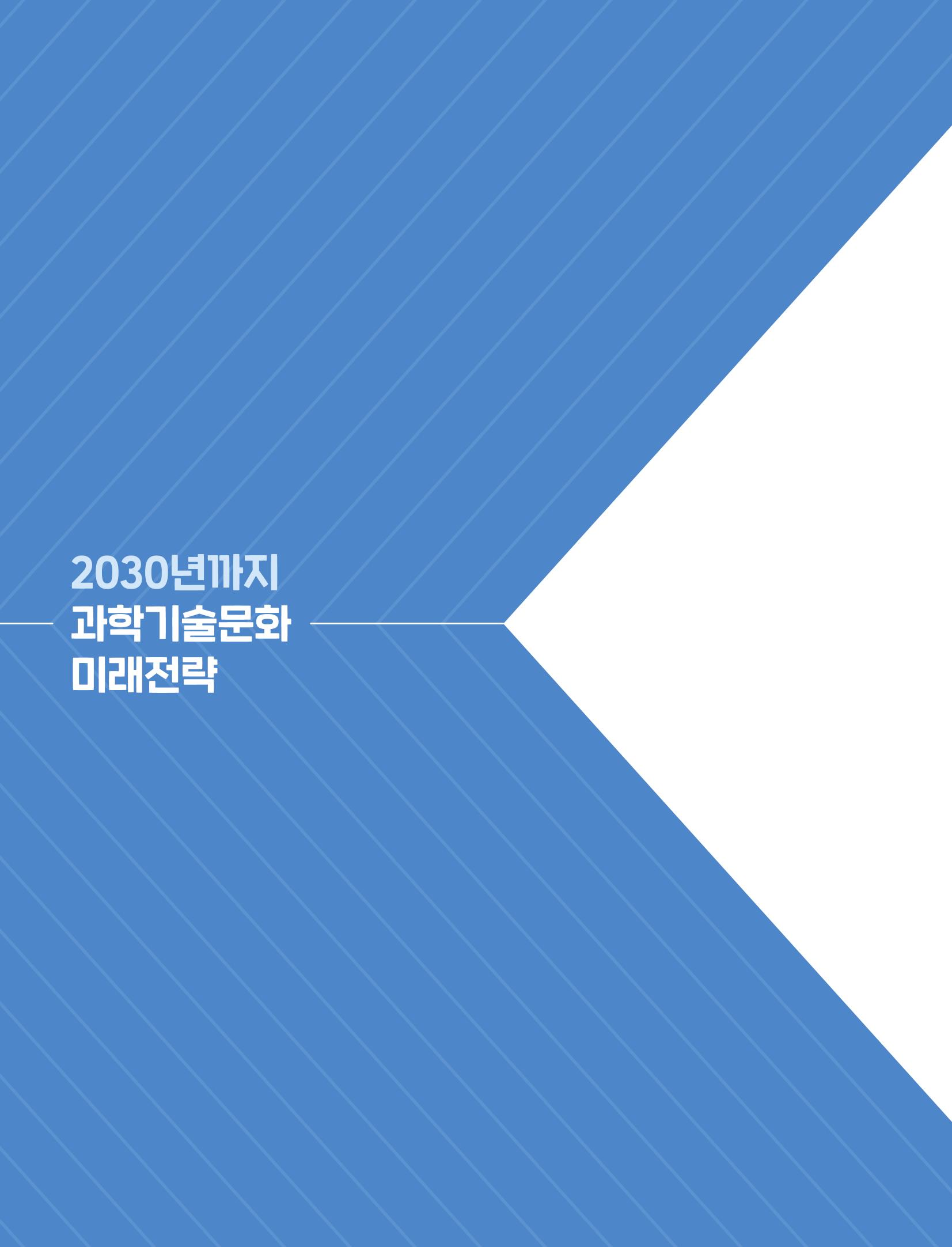 과학기술문화 미래전략 보고서 요약본 24페이지