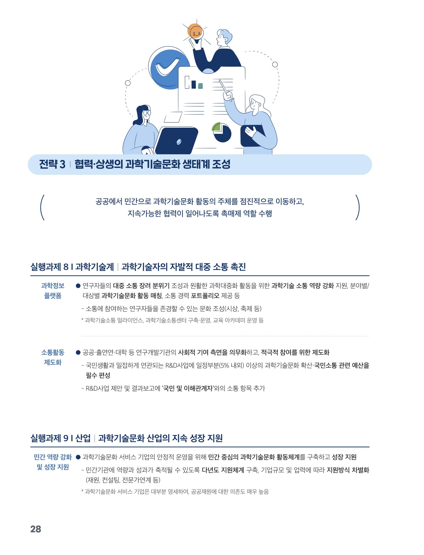 과학기술문화 미래전략 보고서 요약본 30페이지