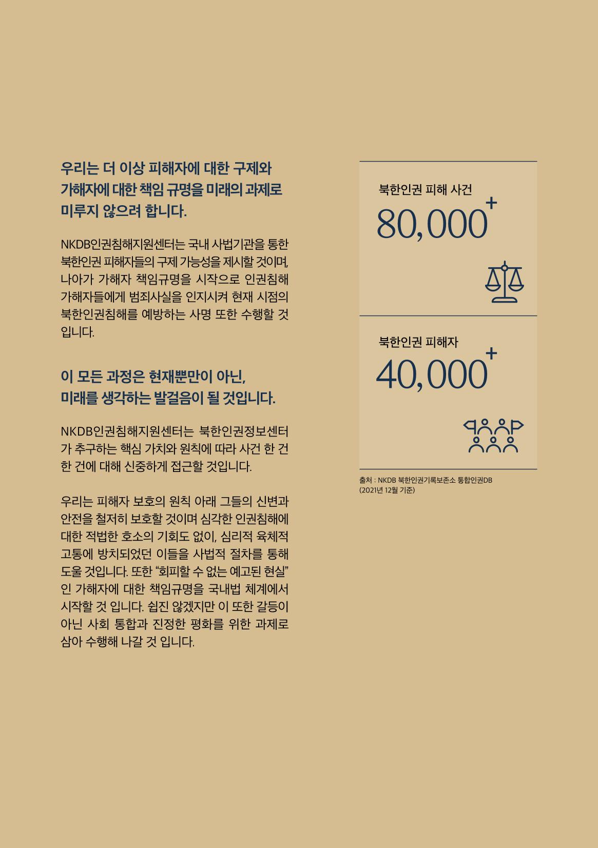 2022.01. 북한인권정보센터 인권침해지원센터 출범식 초청장 3페이지