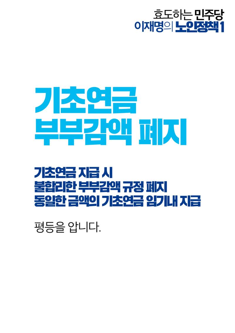 효도하는 이재명_어르신 공약 4페이지