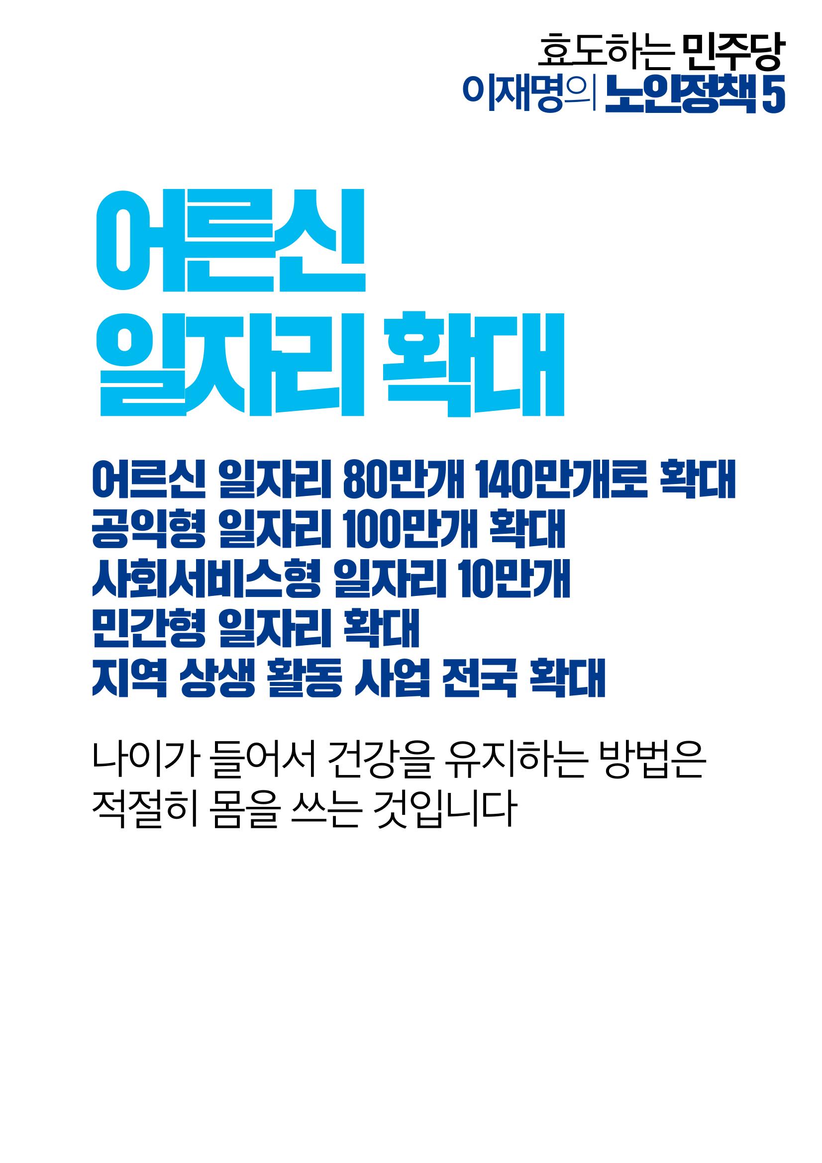 효도하는 이재명_어르신 공약 8페이지