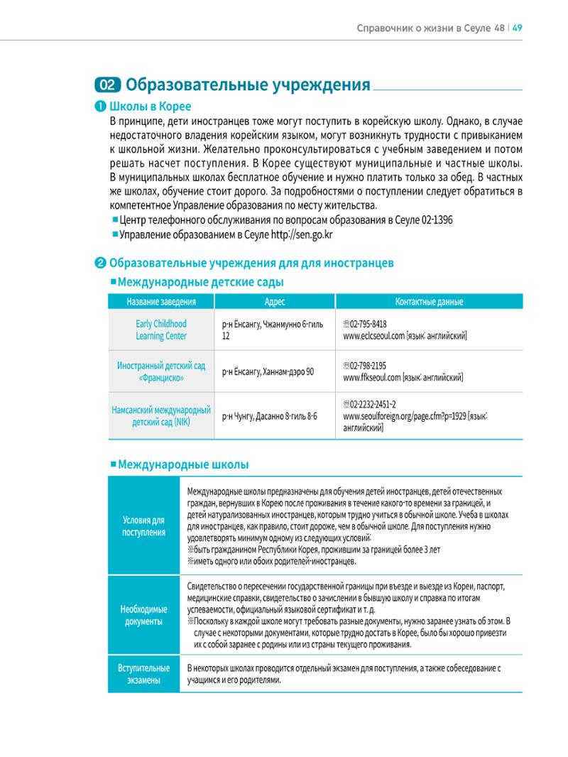 2022 Справочник о жизни в Сеуле 48페이지