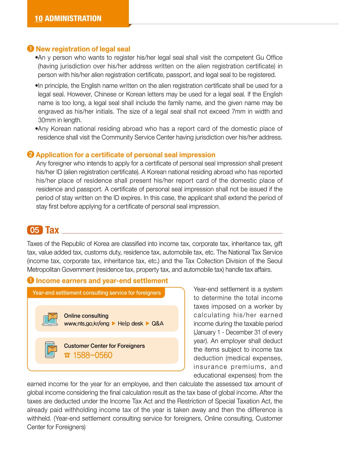 2022 Guidebook for Living in Seoul 123페이지
