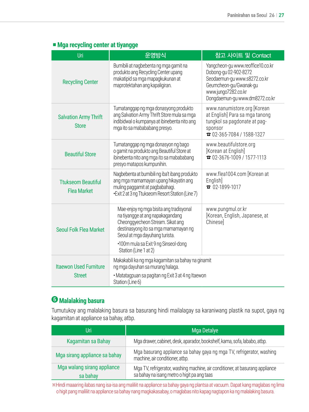 2022 Guidebook para sa Paninirahan sa Seoul 26페이지
