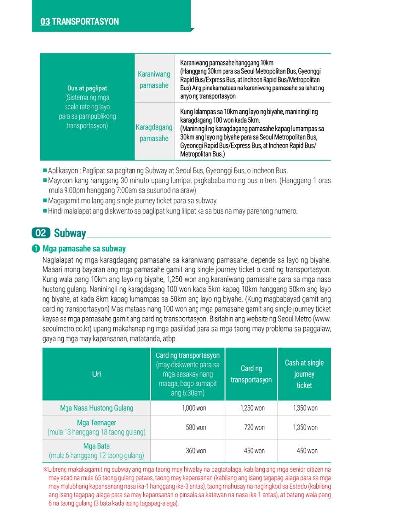 2022 Guidebook para sa Paninirahan sa Seoul 35페이지