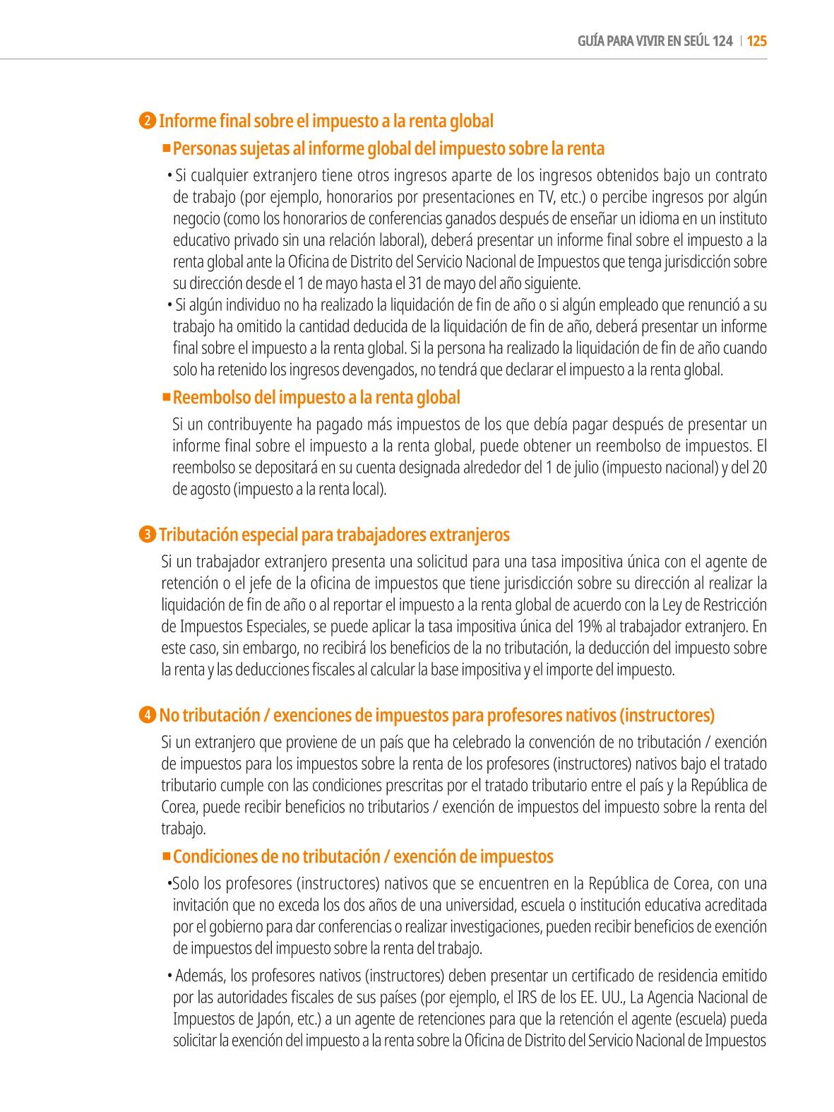 2022 Guía Indispensable para Vivir en Seúl 124페이지