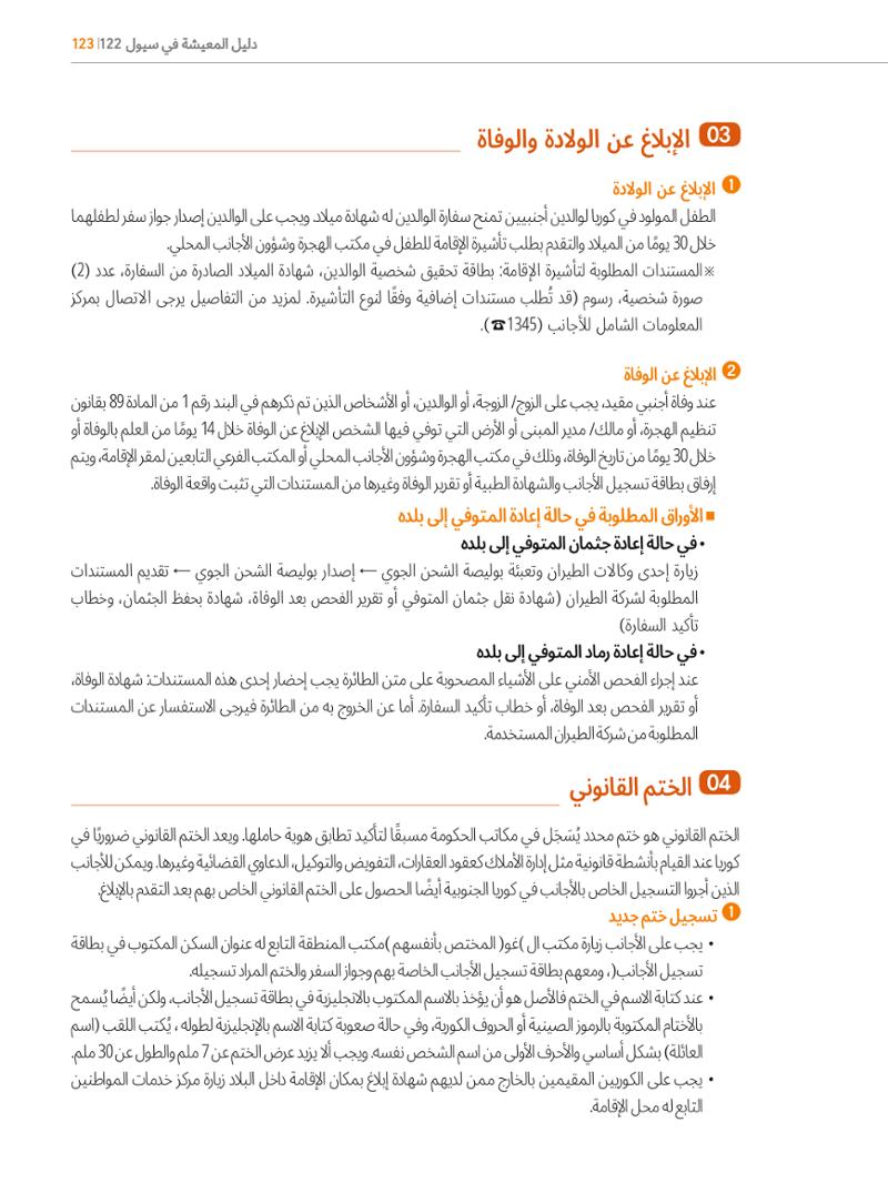 2022  دليل المعيشة في سيول الضروري لألجانب 122페이지