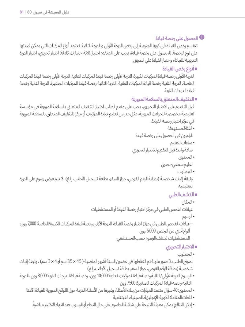 2022  دليل المعيشة في سيول الضروري لألجانب 80페이지