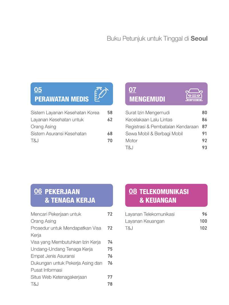 2022 Buku Petunjuk untuk Tinggal di Seoul 4페이지