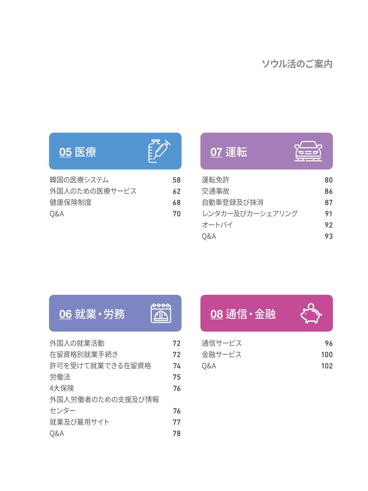 2022 ソウル生活のご案内 4페이지
